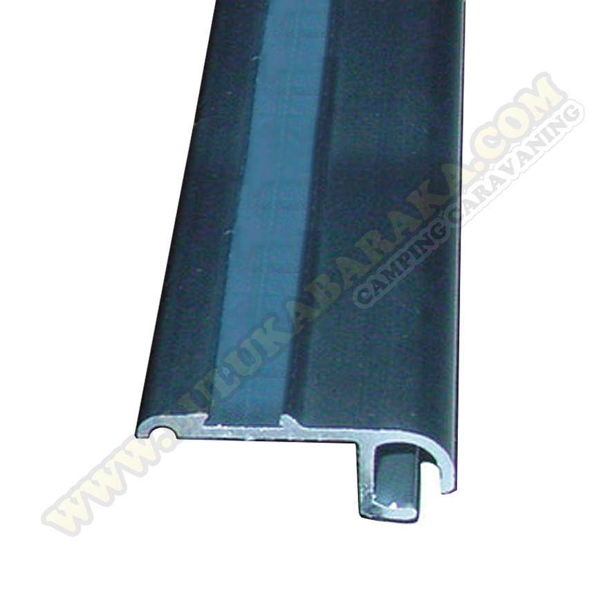 Tira para toldo plateada 27x11mm, 3m