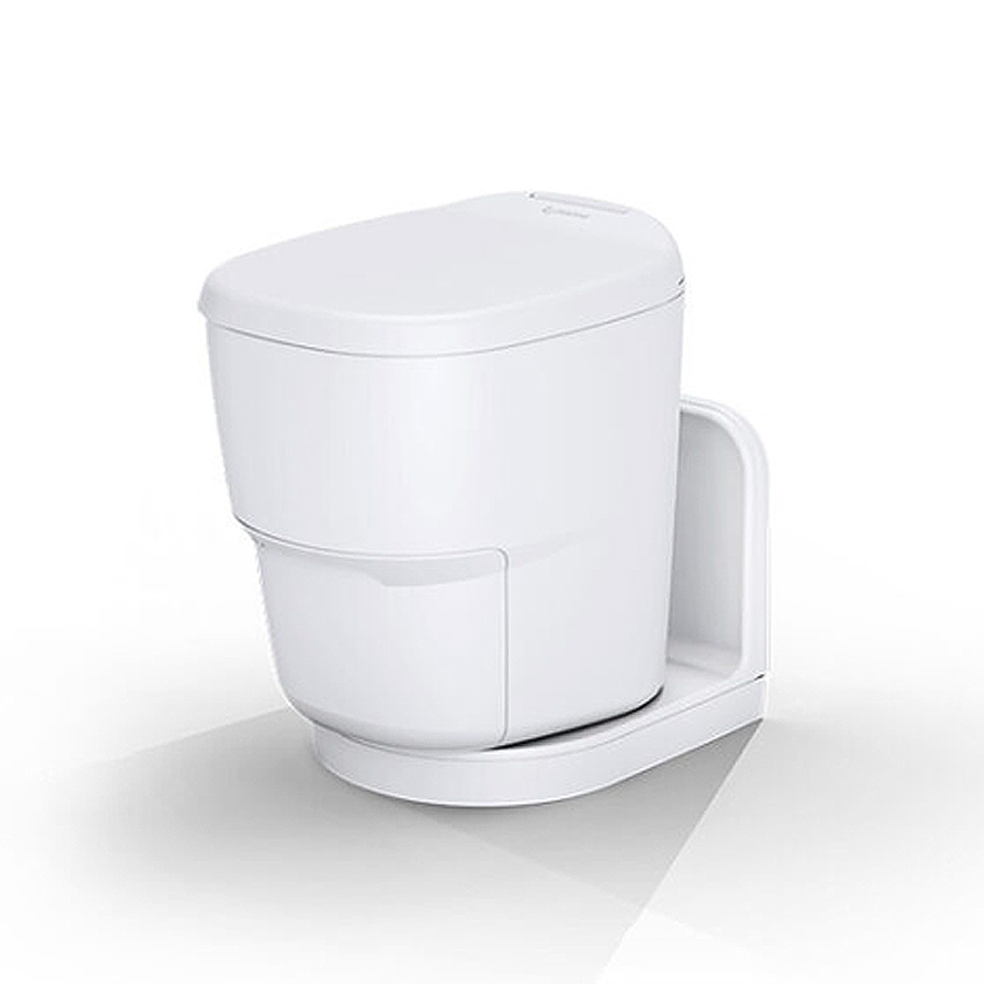 Inodoro sin agua Clesana C1 con adaptador en L