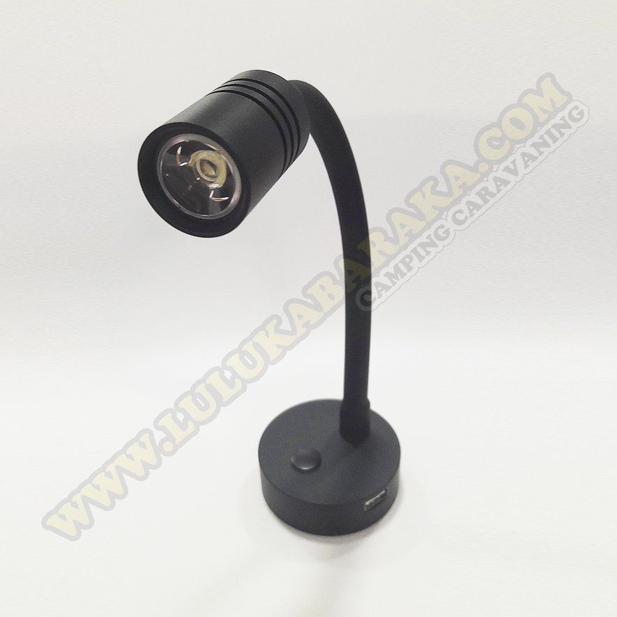 Foco led orientable negro