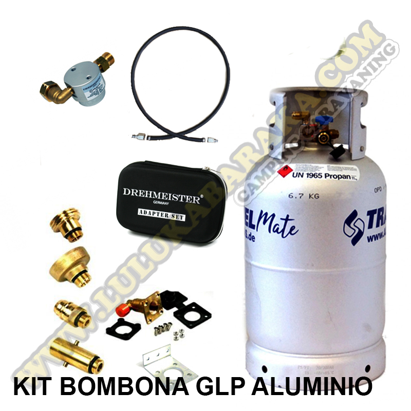Kit bombona GLP y componentes (a escoger)