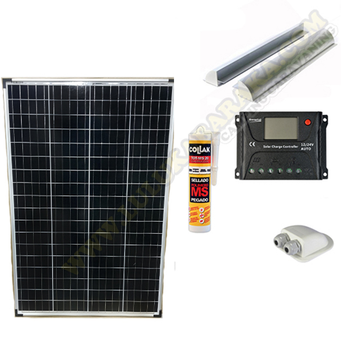 Kit Solar mono 100W (escoger modelo)