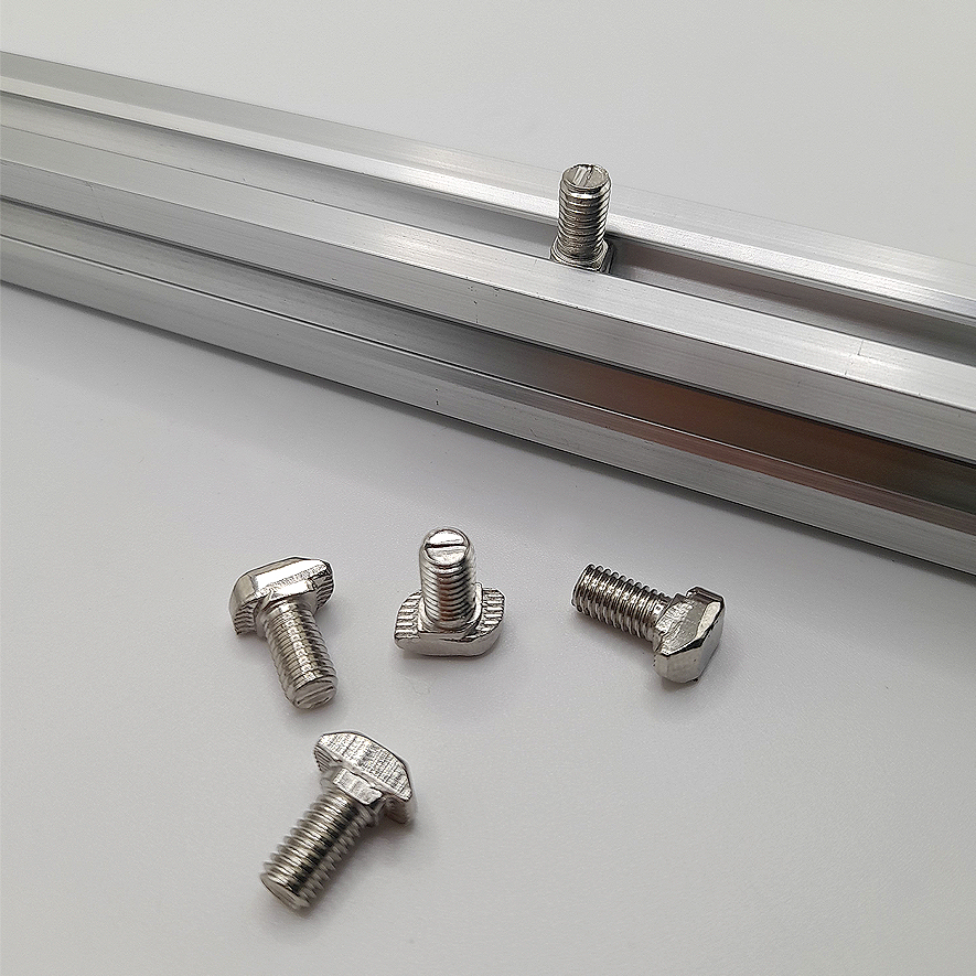 Inserto en T para perfil de aluminio