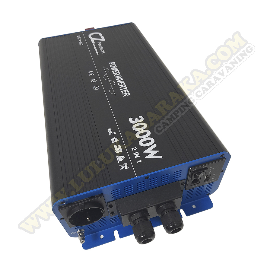 Inversor Onda Pura Sinusoidal CZ 3000W ATS