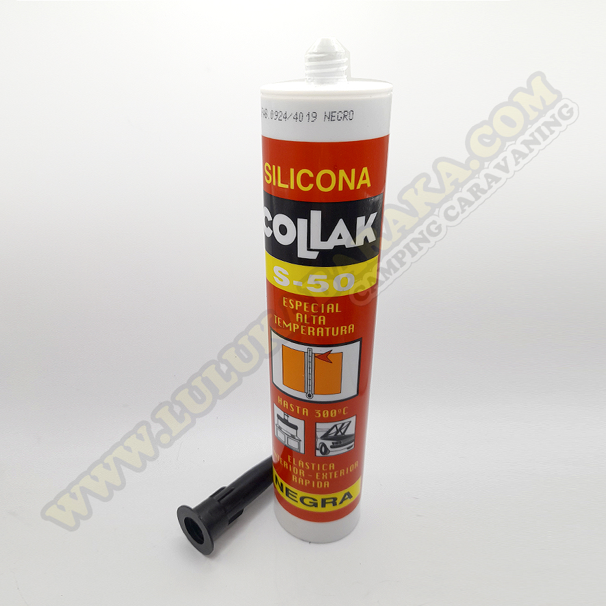 Silicona Altas Prestaciones S50 280 ml (negra)
