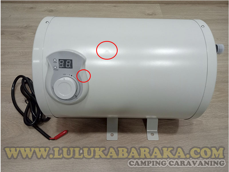 Boiler presión CZ 12V/200W 6 l. (RASTRO)