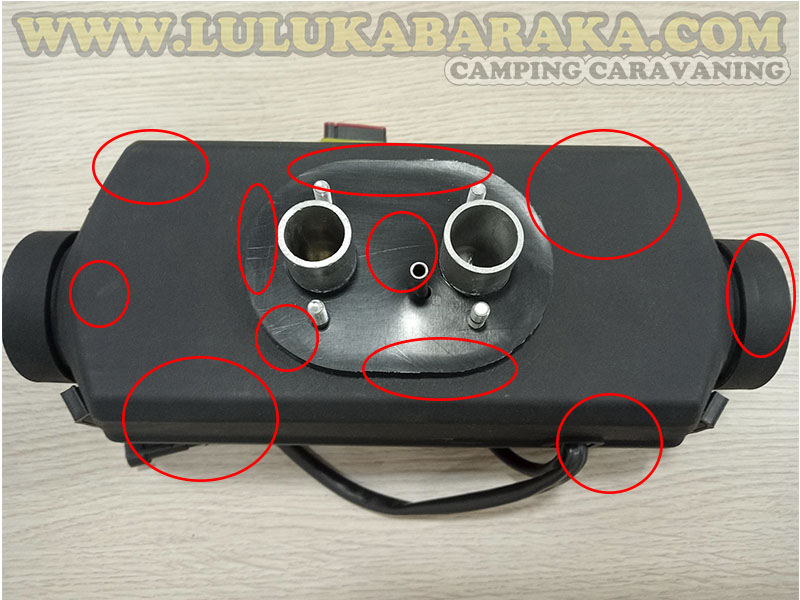 Calefacción Autoterm Air 2D 2Kw 24V con mando digital (RASTRO)