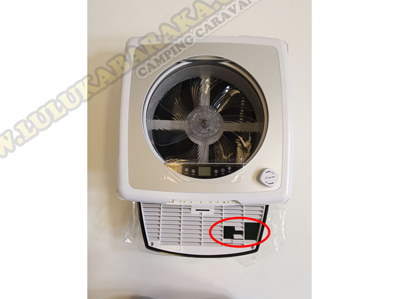 Claraboya Plus Fan Black Tint ( RASTRO )