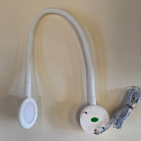 Foco LED flexible ovalado USB Blanco (RASTRO)