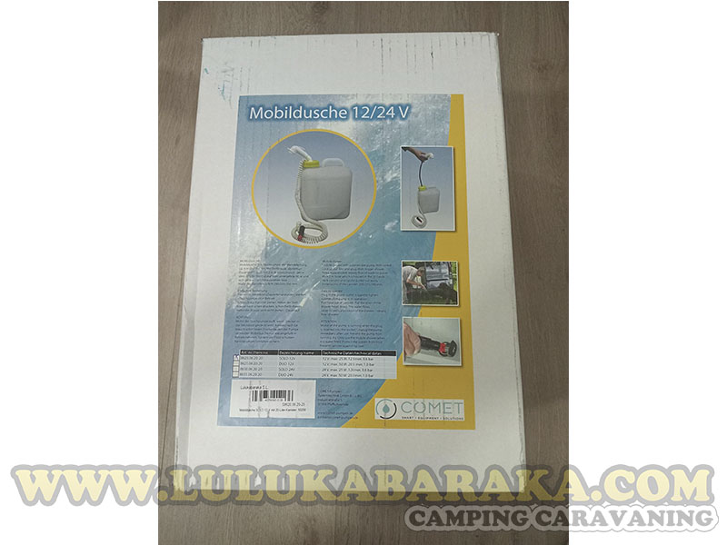 Kit ducha portátil 12V (RASTRO)