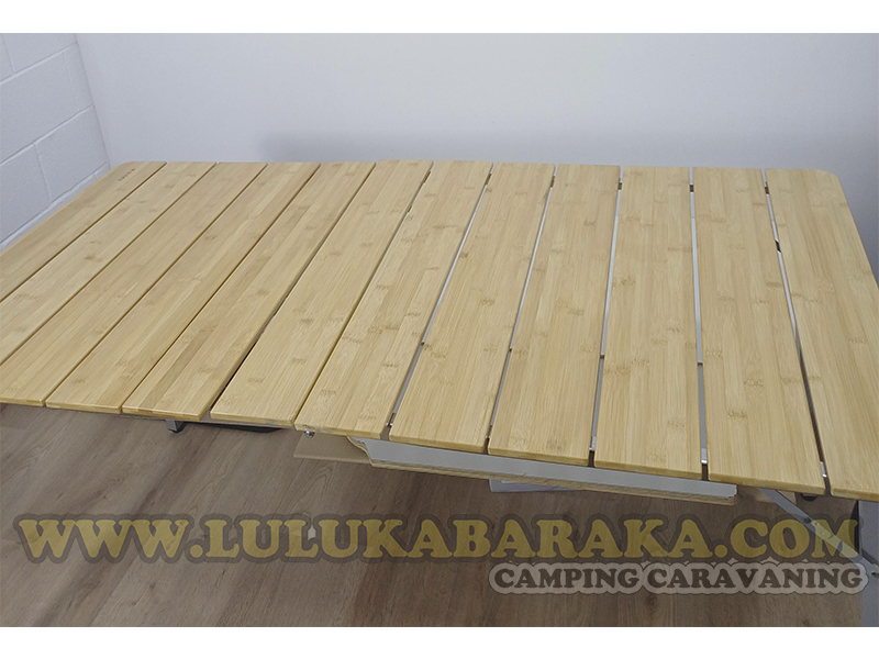 Mesa Camping Plegable K-MAKU Bambú Sakayan XL (RASTRO)