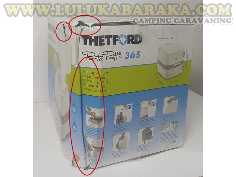 Porta Potti Qube 365 (RASTRO)