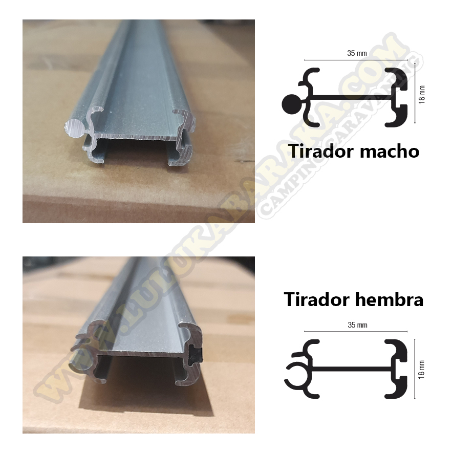 Tirador ducha gran volumen (a escoger)